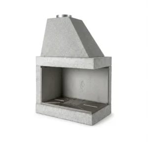 CAMINETTO REX 85 IN GHISA APERTO A DESTRA